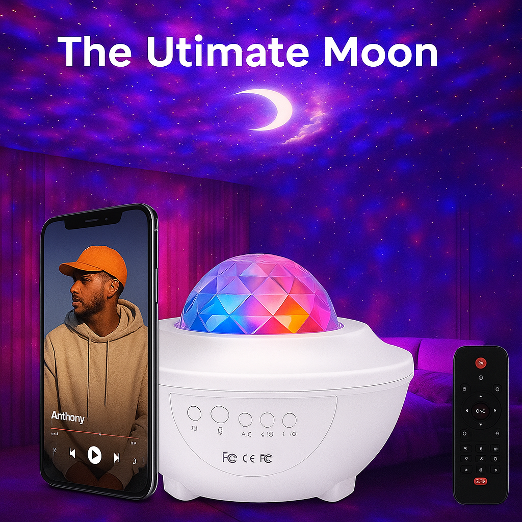 Galaxy Music Starry Light Projector