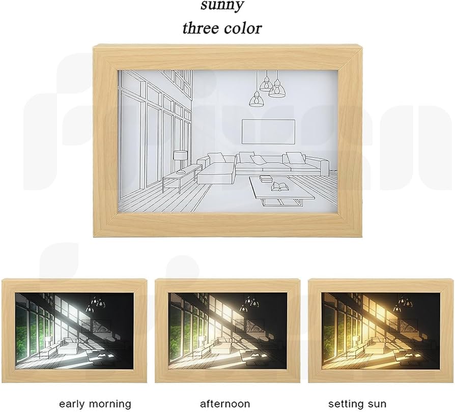 LUMINOUS LIGHT PAINTING FRAME