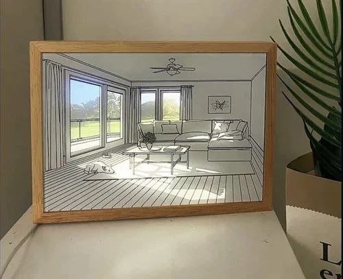 LUMINOUS LIGHT PAINTING FRAME