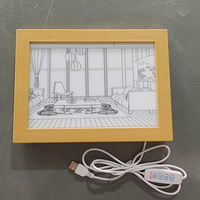 LUMINOUS LIGHT PAINTING FRAME