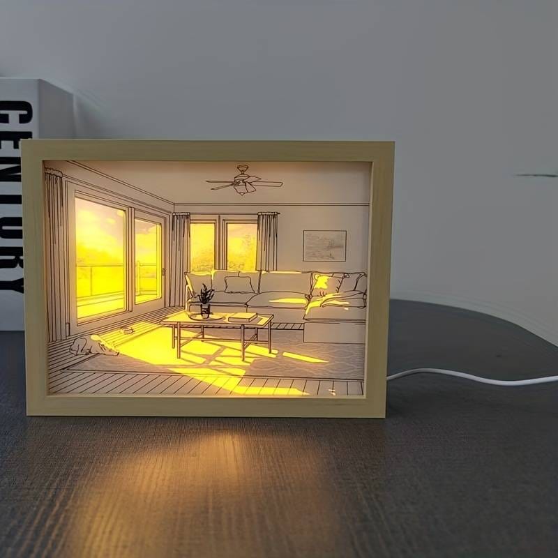 LUMINOUS LIGHT PAINTING FRAME