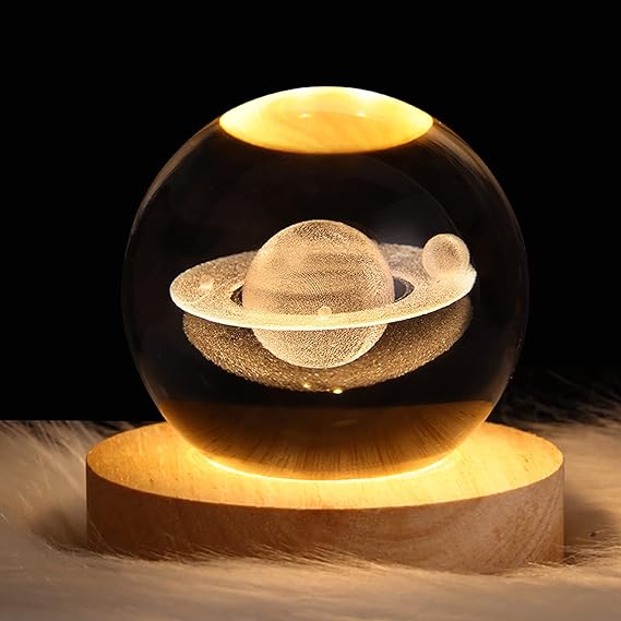 3D LED CRYSTAL BALL LAMP