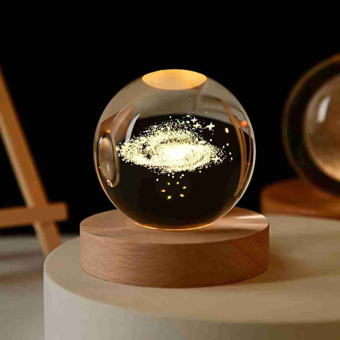 3D LED CRYSTAL BALL LAMP