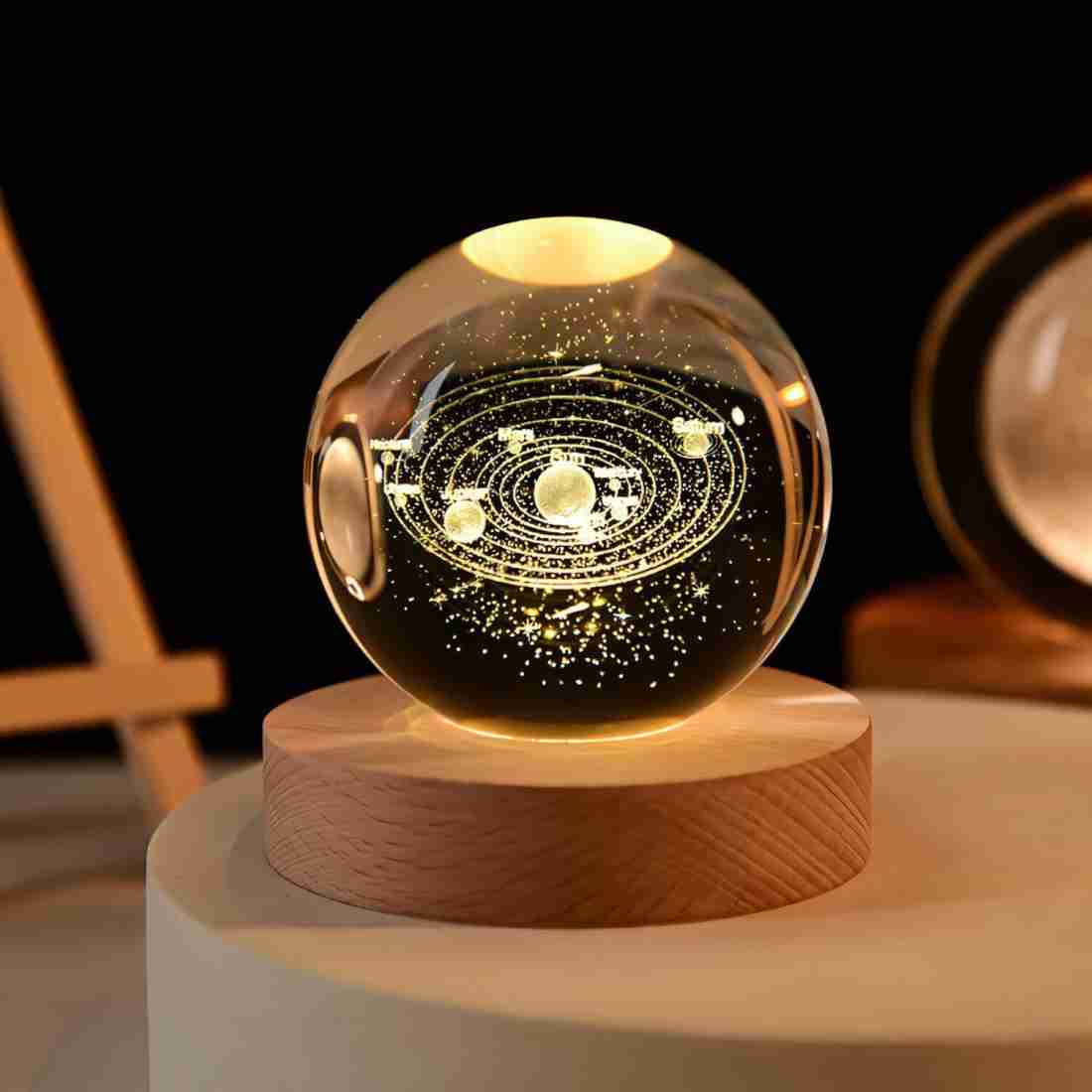 3D LED CRYSTAL BALL LAMP