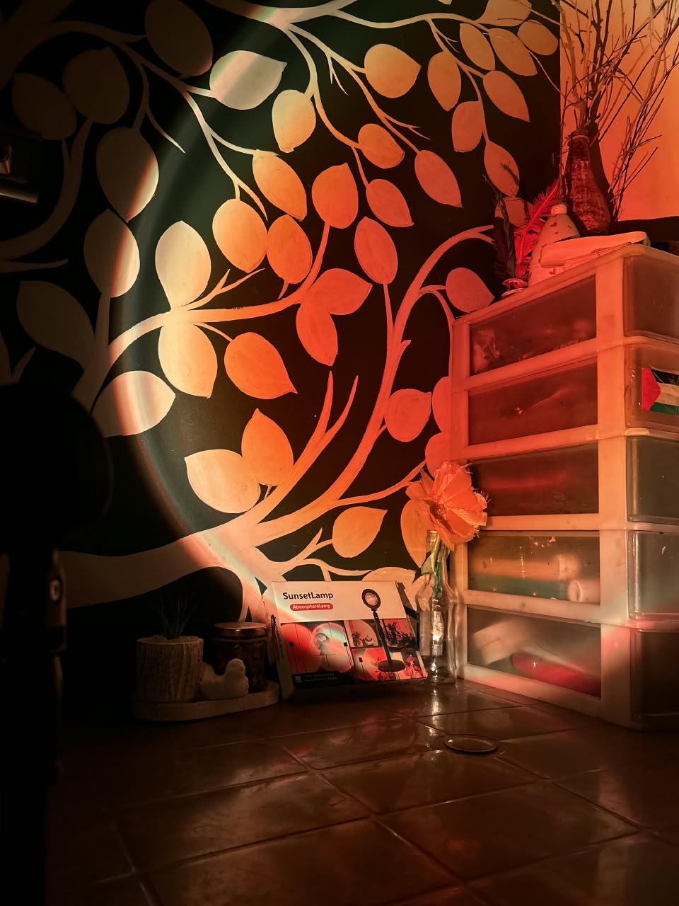 16 Colors Led Sunset Lamp