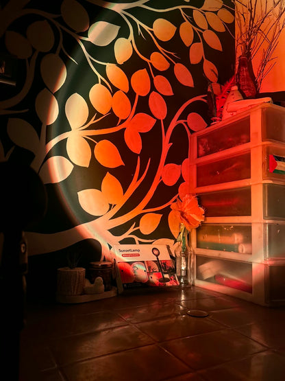 16 Colors Led Sunset Lamp