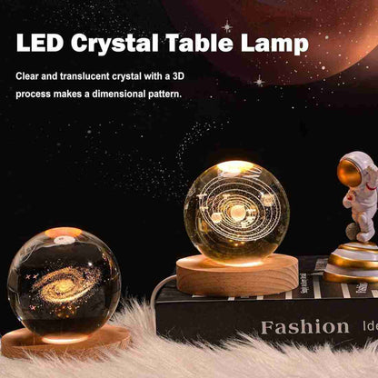 3D LED CRYSTAL BALL LAMP