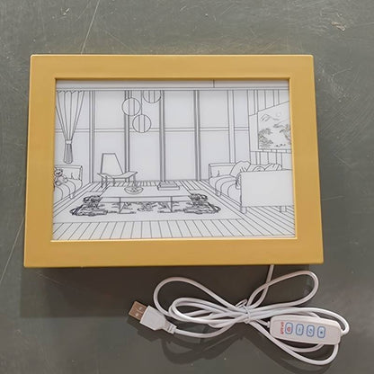 LUMINOUS LIGHT PAINTING FRAME