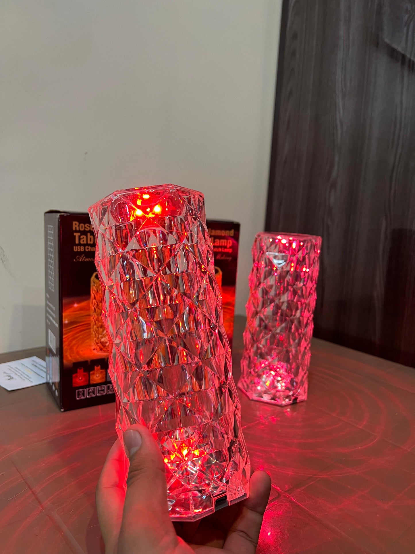 LED CRYSTAL DIAMOND LAMP